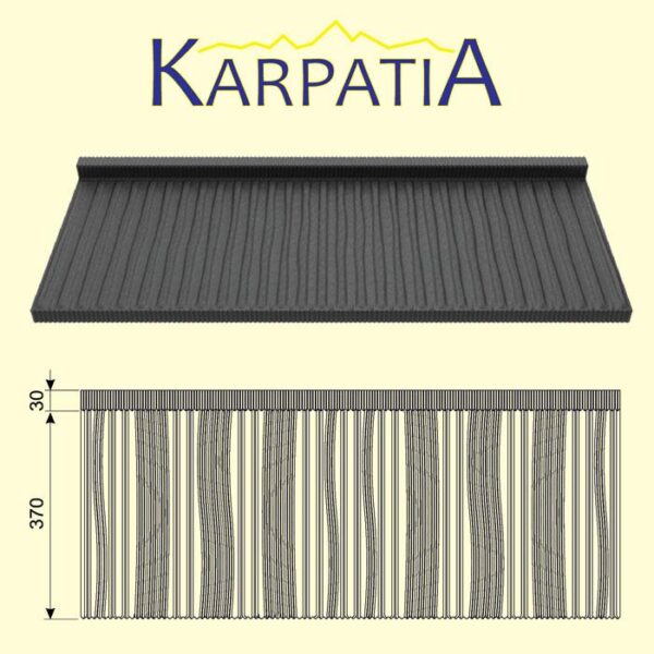 Модульна металочерепиця Карпатія Pruszynski (Purmax)