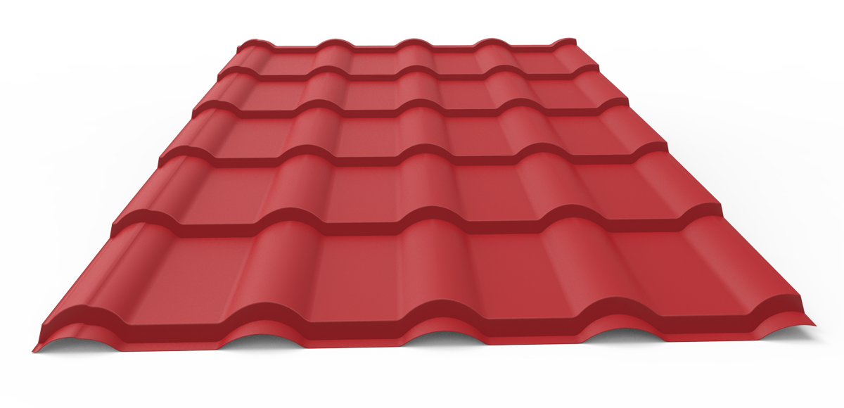 Металочерепиця Мюнхен 0,45 мм глянець