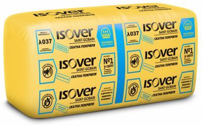 Isover скатна покрівля 100 мм (у пакованні 7.137 м кв).