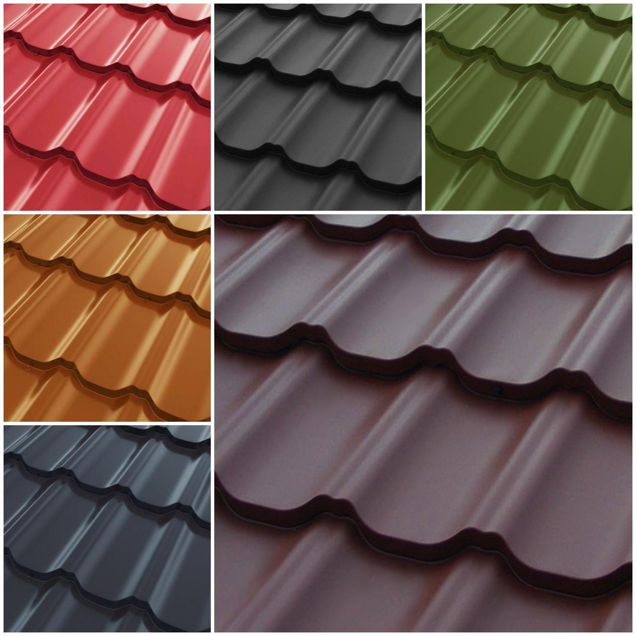 Модульна черепиця Venecja Х-matt (1197 мм * 736 мм)