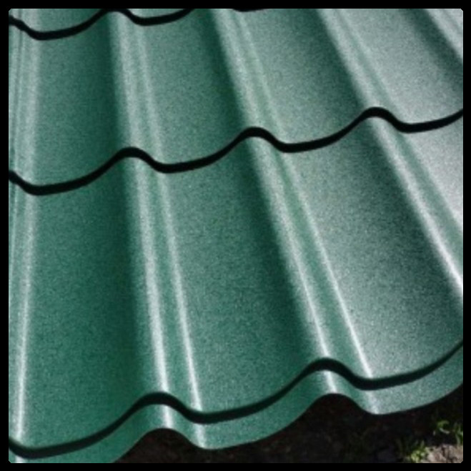 Металочерепиця MAT 0,45 "Rauni Premium" RAL 6005 (зелена)