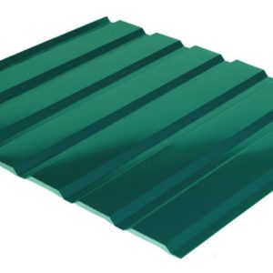 Профнастил С-18 RAL 6005 (зелений) PE 0.45 фасад
