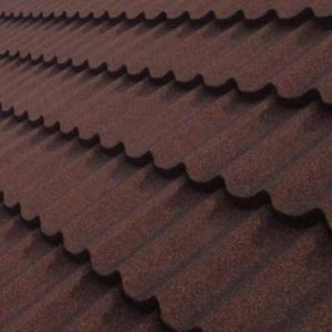 Композитна черепиця QueenTile Standard 6-тайловий Brown