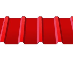 Профнастил С-18 RAL 3011 (червоний) PE 0.45 покрівля