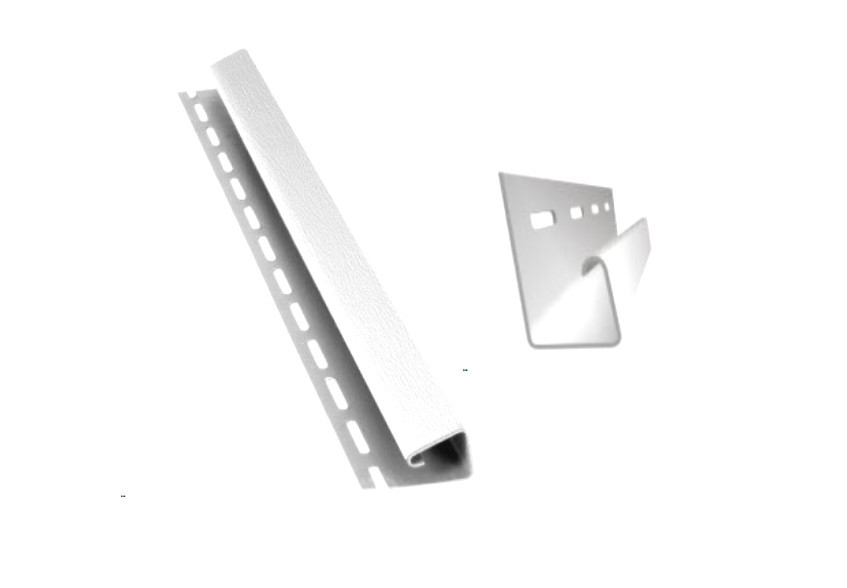 J-профіль для софіту Asko білий