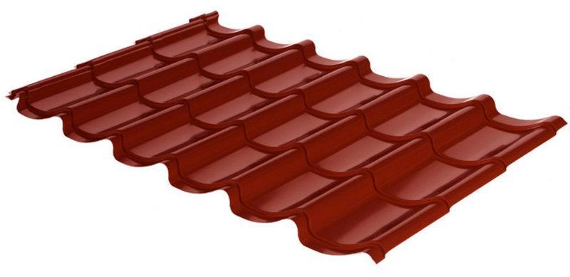 Металочерепиця — Rauni Mini ⁇ RAL 3011 ⁇ 0,45 мм