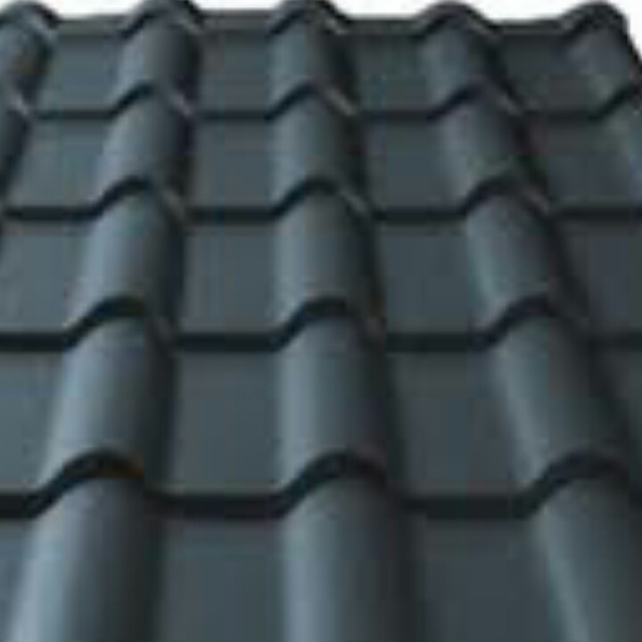 Металочерепиця Крон Прушинскі 0,5 RAL 9005 глянець.