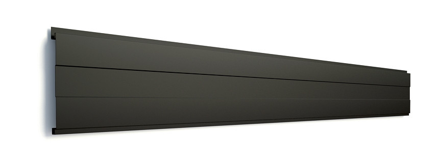 Дошка металевий сайдинг панелі для фасаду 8017 РЕ 25 мк 0,45 мм, Італія