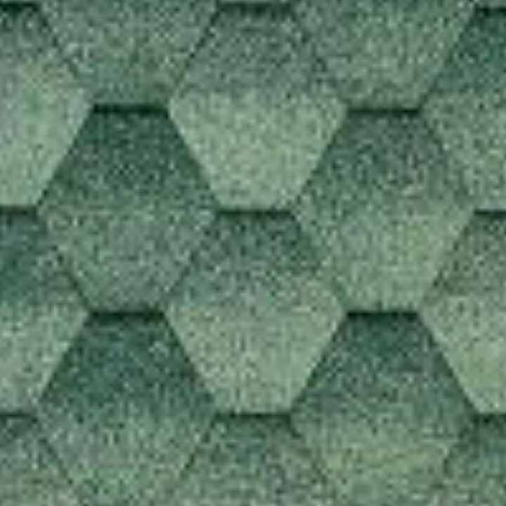 Бітумова черепиця KatepalTMJazzy Зелений із відливом ціна за м2.