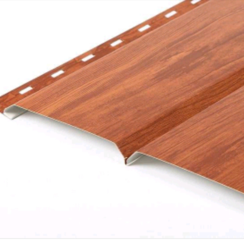 Металевий сайдинг колір 2203 D дуб