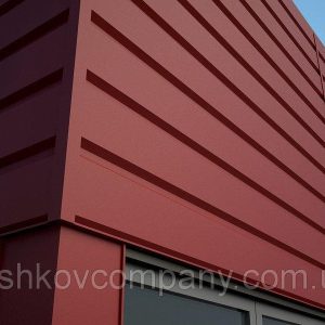Металосайдинг фасадні панелі "Комплект". 0.45 мм, Італія Arvedi, РЕ-полієстер