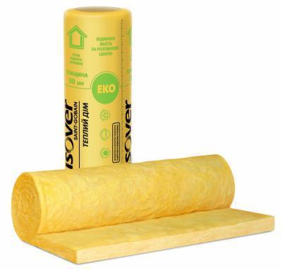 Утеплювач ISOVER (ІЗОВЕР) Теплий будинок 13,396 м2/упк