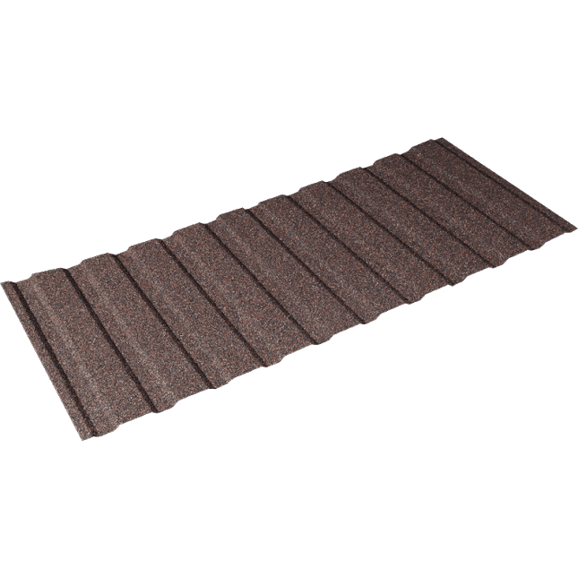 Композитний профнастил Квінтайл С-10 Кава, лист 2 метри