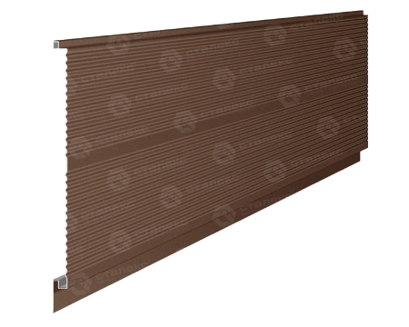 Металосайдинг — стальпанель — RAL 8017 0,5 мм МАТ