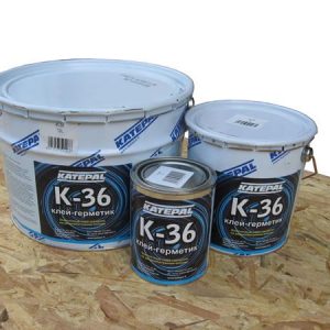 Герметизувальний клей герметик "Katepal K-36"  ⁇  10 л  ⁇