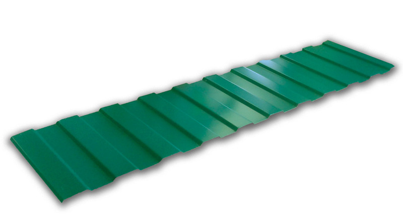 Профнастил С-10  ⁇  RAL 6005 глянець  ⁇  Китай  ⁇  0,45 мм  ⁇  Тектум-С  ⁇