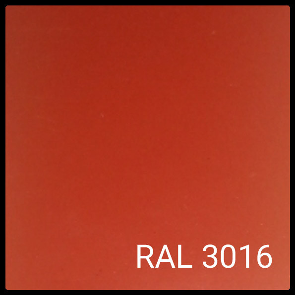 Гладкий лист | 0,7 мм | RAL 3016 | MittalSteel |