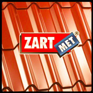 Металочерепиця Яспис МАТ 0,5 мм RAL 8004 ZARTMET