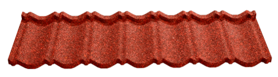 Композитна черепиця Novatik NATURA CLASSIC red clay (цеглаво-червоний)