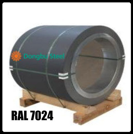 RAL 7024 — 0,7 мм  ⁇  Гладкий Лист  ⁇  "Dongbu Steel" (Юж. Корея )