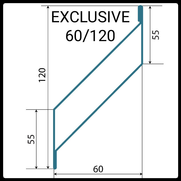 Металевий забір жалюзі ексклюзив