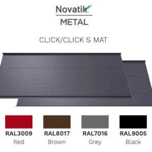 Клікфальц — Novatik METAL CLICK Mat 356 мм