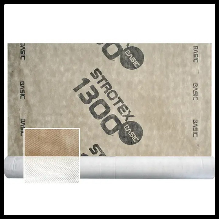 STROTEX 1300 BASIC ⁇ Супердифузійна мембрана ⁇ FOLIAREX ⁇ (Рулон 1,5 M 50 M)