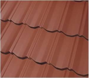 Модульна черепиця Novatik Metal Classic Duo МАТ (2-модульний) Voestalpine 0,5 мм RAL 8004