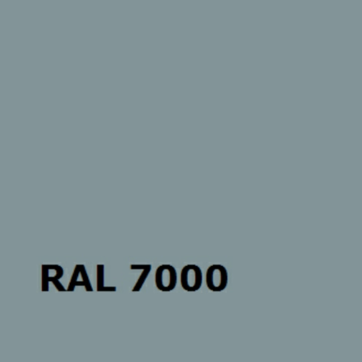 Гладкий лист 0,5 мм • RAL 7000 (сірий) Mittal Steel - Зображення 2