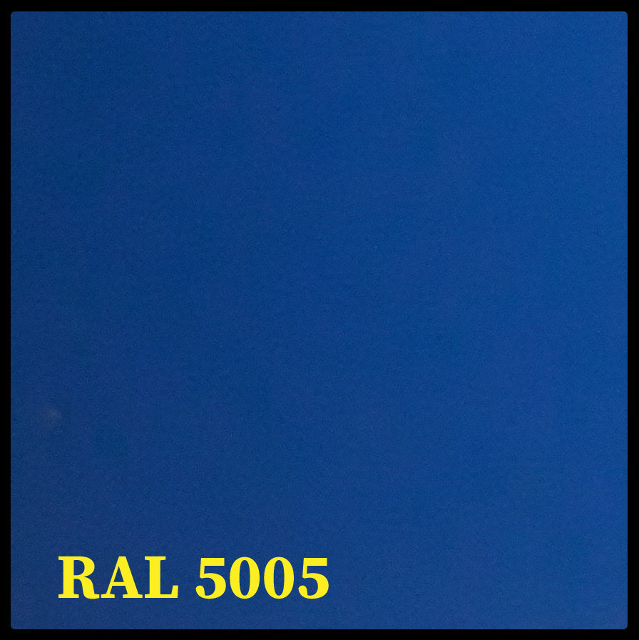 Гладкий Лист 0,5 мм / Arcelor Mittal / RAL 5005 РЕ - Зображення 4