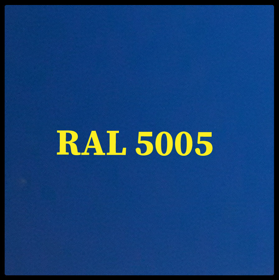 Гладкий лист Polyester RAL 5005 / 0,47 мм "Arvedi"