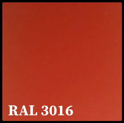 Гладкий лист RAL 3016 / 0,7 мм / MittalSteel - Зображення 2