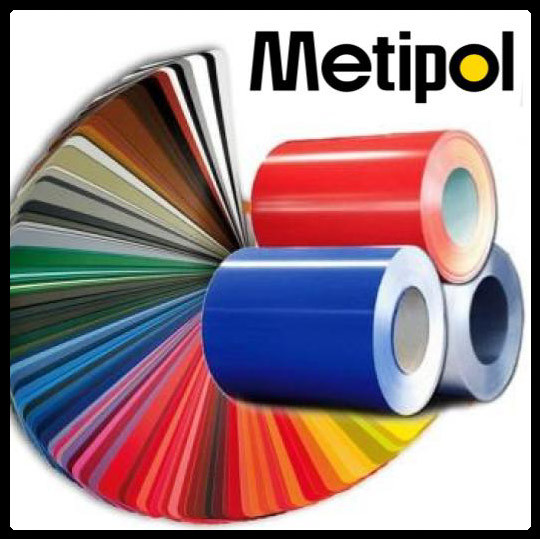 RAL 8017 - листова сталь Metippol 0,5 мм Полімер - Зображення 4