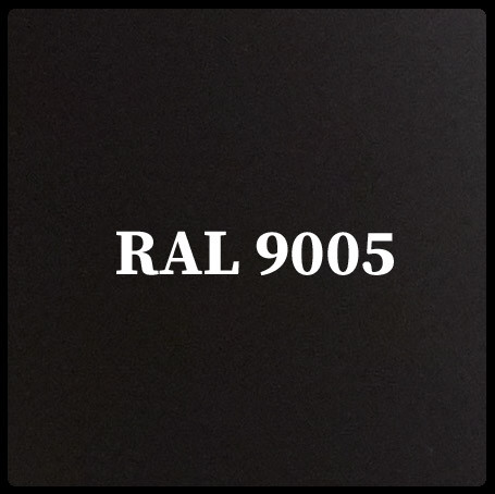 Гладкий лист Polyester RAL 9005 / 0,47 мм "Arvedi"