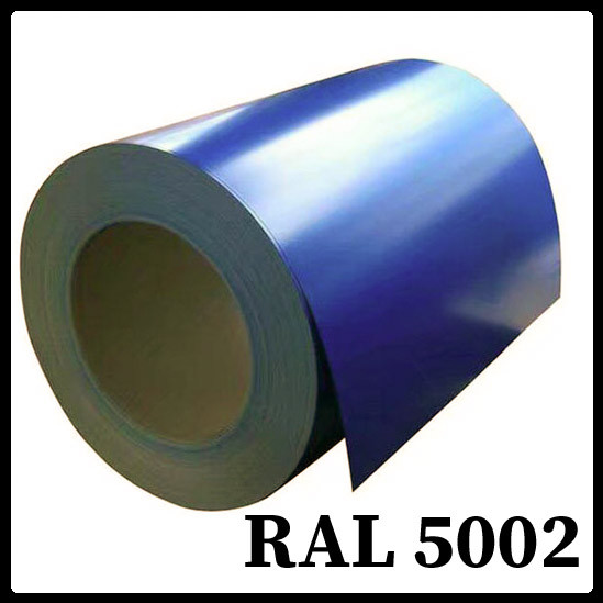Сталь 0,5 мм листова PE  ⁇  MittalSteel (Польща) RAL 5002