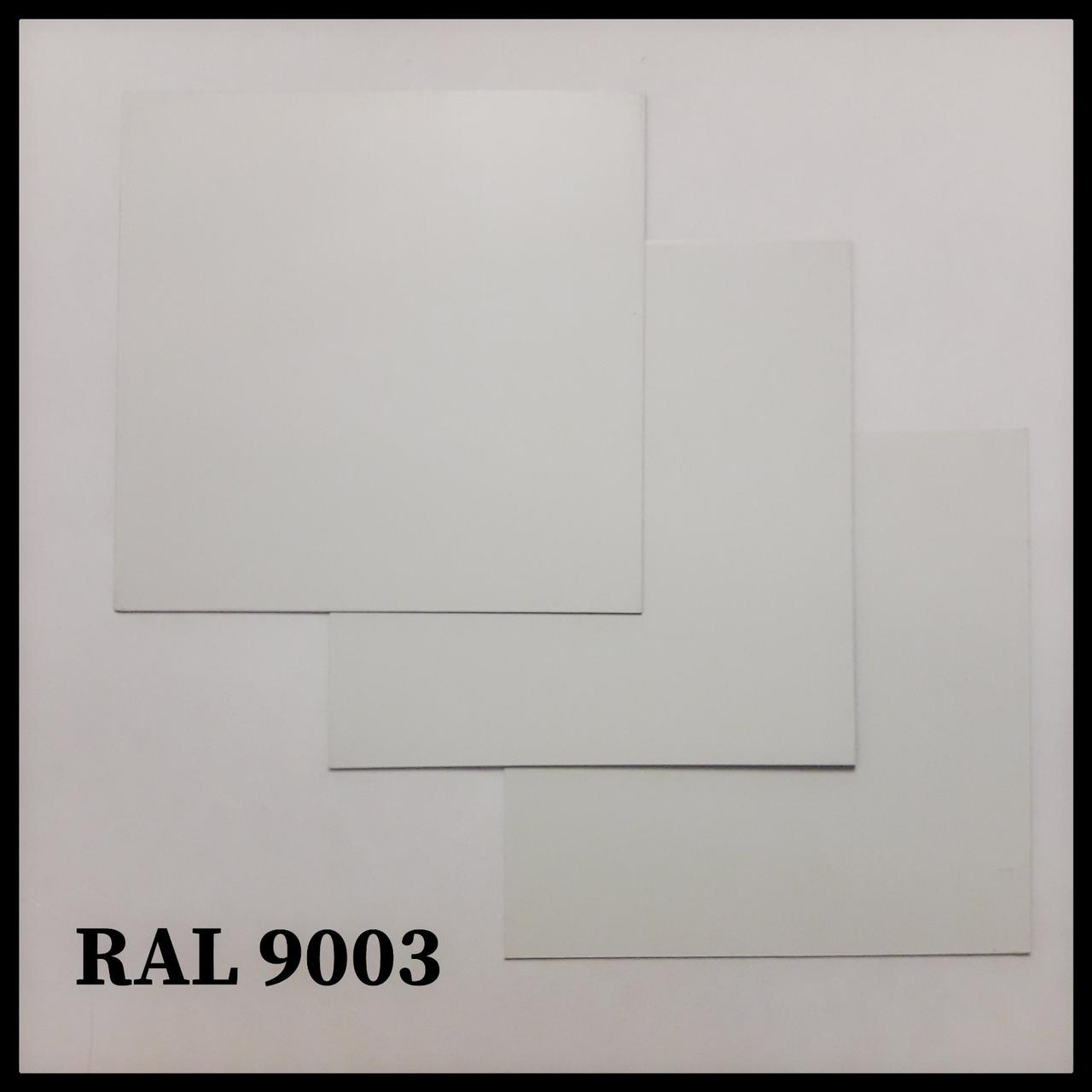 Гладкий лист Polyester RAL 9003 / 0,47 мм "Arvedi"