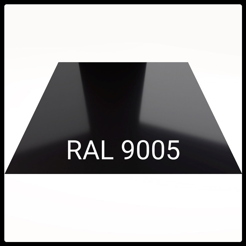 Гладкий лист — 0,5 мм RAL 9005