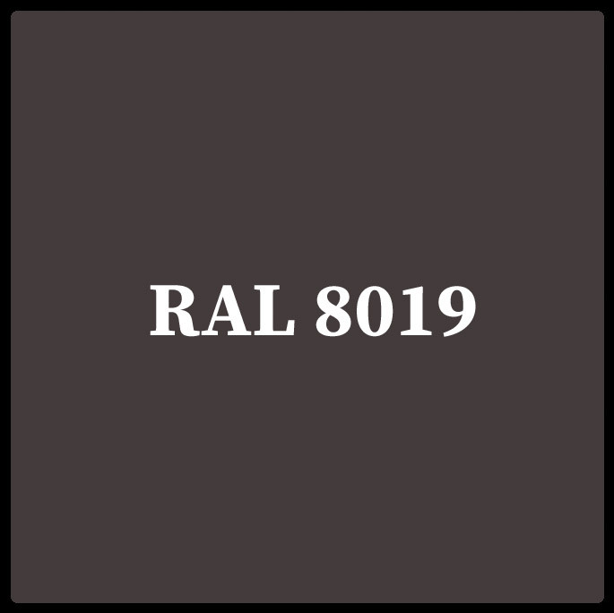 Гладкий лист 0,5 мм "Модуль Україна" Глянець RAL 8019