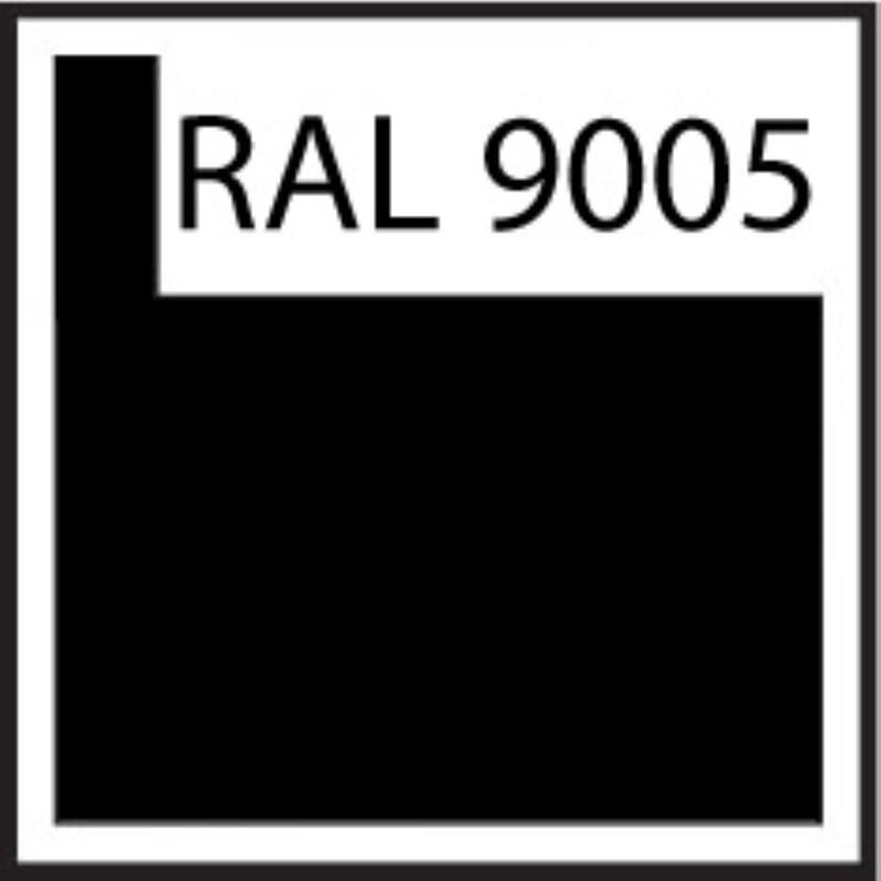Глянсовий гладкий лист - Ral 9005 / 0,7 мм / Arcelor Mittal /
