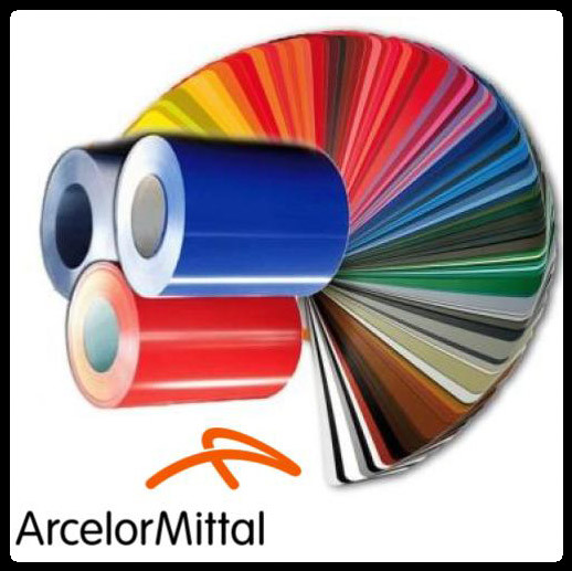 RAL 7016 РЕ (сірий антрацитовий) - 0,7 мм - Рулонна листова сталь Arcelor Mittal (Німеччина) - Зображення 2