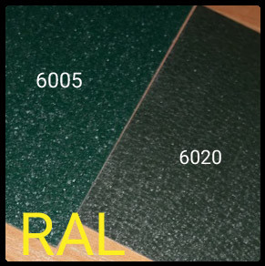 Гладкий лист MAT RAL 6005 / 0,5 мм / Arvedi