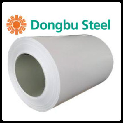 Рулонна сталь "Dongbu Steel" ( Корея) 0,45 мм — гладкий лист із полімерним покриттям RAL 1015