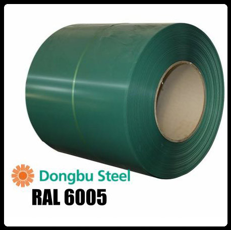 RAL 6005 — 0,7 мм  Гладкий Лист / "Dongbu Steel" (Юж. Корея )
