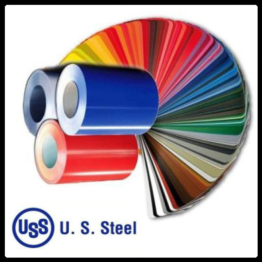 Гладкий лист — 0,45 мм із полімерним покриттям RAL 7024 / TM "US.Steel" Kosice (Словаччина) - Зображення 5