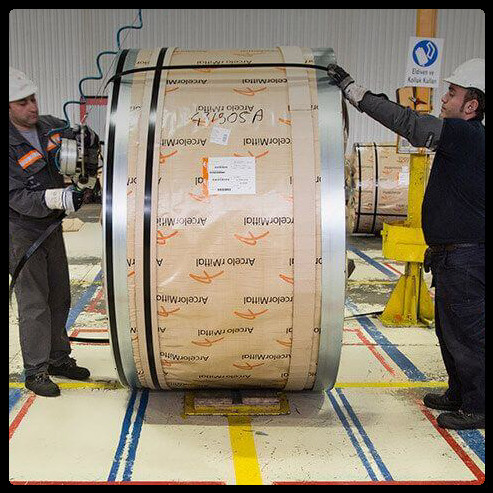 RAL 7016 РЕ (сірий антрацитовий) - 0,7 мм - Рулонна листова сталь Arcelor Mittal (Німеччина) - Зображення 3
